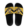 Sunshine Coast Rugby Custom Slide Sandals Go Falcons Mascot Sporty Style - Aussie Hoodie