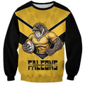 Sunshine Coast Rugby Custom Sweatshirt Go Falcons Mascot Sporty Style - Aussie Hoodie