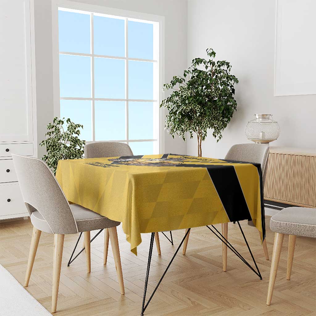 Sunshine Coast Rugby Custom Tablecloth Go Falcons Mascot Sporty Style - Aussie Hoodie
