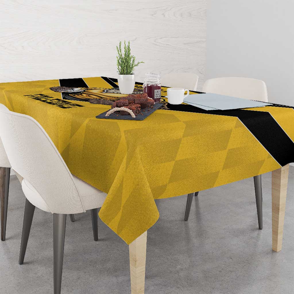 Sunshine Coast Rugby Custom Tablecloth Go Falcons Mascot Sporty Style - Aussie Hoodie