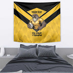 Sunshine Coast Rugby Custom Tapestry Go Falcons Mascot Sporty Style - Aussie Hoodie