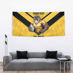 Sunshine Coast Rugby Custom Tapestry Go Falcons Mascot Sporty Style - Aussie Hoodie