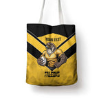 Sunshine Coast Rugby Custom Tote Bag Go Falcons Mascot Sporty Style - Aussie Hoodie