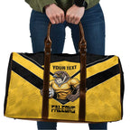 Sunshine Coast Rugby Custom Travel Bag Go Falcons Mascot Sporty Style - Aussie Hoodie