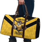 Sunshine Coast Rugby Custom Travel Bag Go Falcons Mascot Sporty Style - Aussie Hoodie