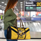 Sunshine Coast Rugby Custom Travel Bag Go Falcons Mascot Sporty Style - Aussie Hoodie