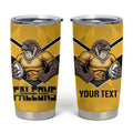 Sunshine Coast Rugby Custom Tumbler Cup Go Falcons Mascot Sporty Style - Aussie Hoodie