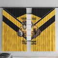 Sunshine Coast Rugby Custom Window Curtain Go Falcons Mascot Sporty Style - Aussie Hoodie