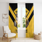 Sunshine Coast Rugby Custom Window Curtain Go Falcons Mascot Sporty Style - Aussie Hoodie