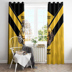 Sunshine Coast Rugby Custom Window Curtain Go Falcons Mascot Sporty Style - Aussie Hoodie
