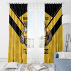 Sunshine Coast Rugby Custom Window Curtain Go Falcons Mascot Sporty Style - Aussie Hoodie