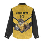 Sunshine Coast Rugby Custom Women Casual Shirt Go Falcons Mascot Sporty Style - Aussie Hoodie
