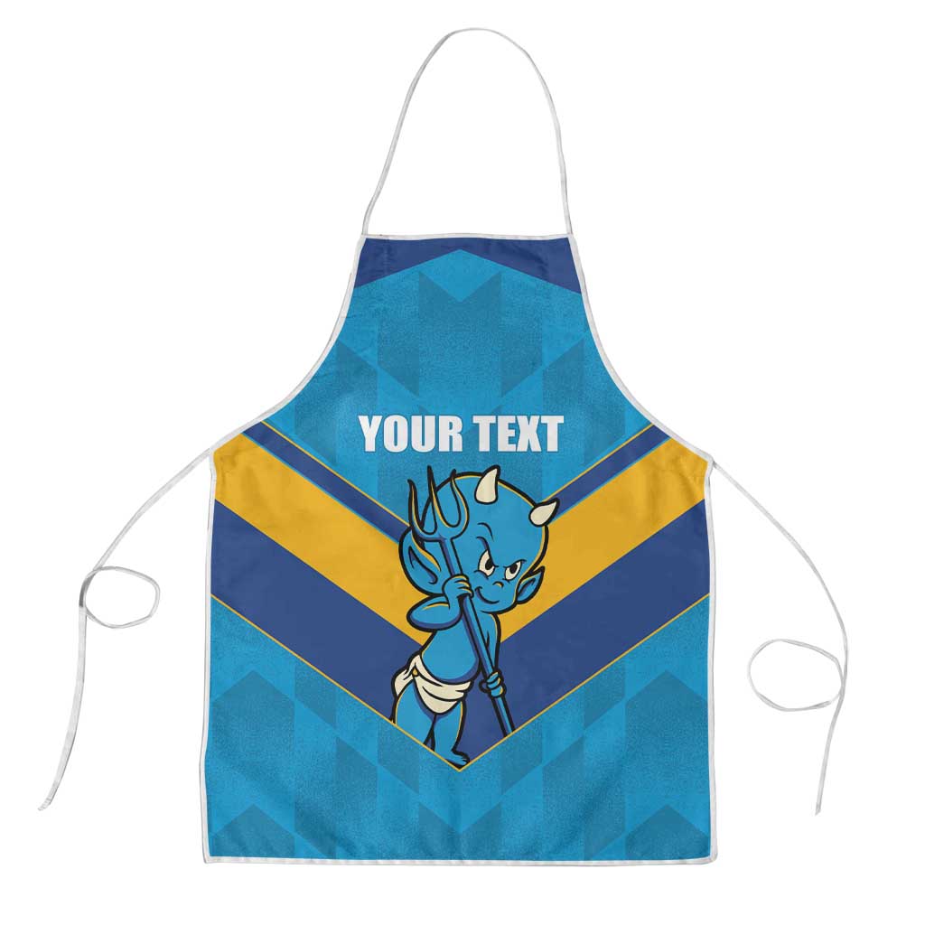 Norths Rugby Custom Apron Go Devils Mascot Sporty Style - Aussie Hoodie