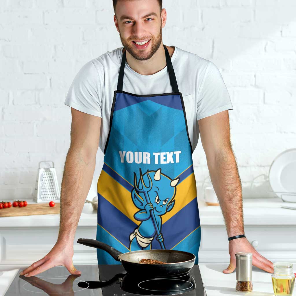 Norths Rugby Custom Apron Go Devils Mascot Sporty Style - Aussie Hoodie