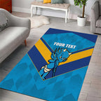 Norths Rugby Custom Area Rug Go Devils Mascot Sporty Style - Aussie Hoodie