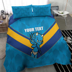 Norths Rugby Custom Bedding Set Go Devils Mascot Sporty Style - Aussie Hoodie