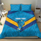 Norths Rugby Custom Bedding Set Go Devils Mascot Sporty Style - Aussie Hoodie