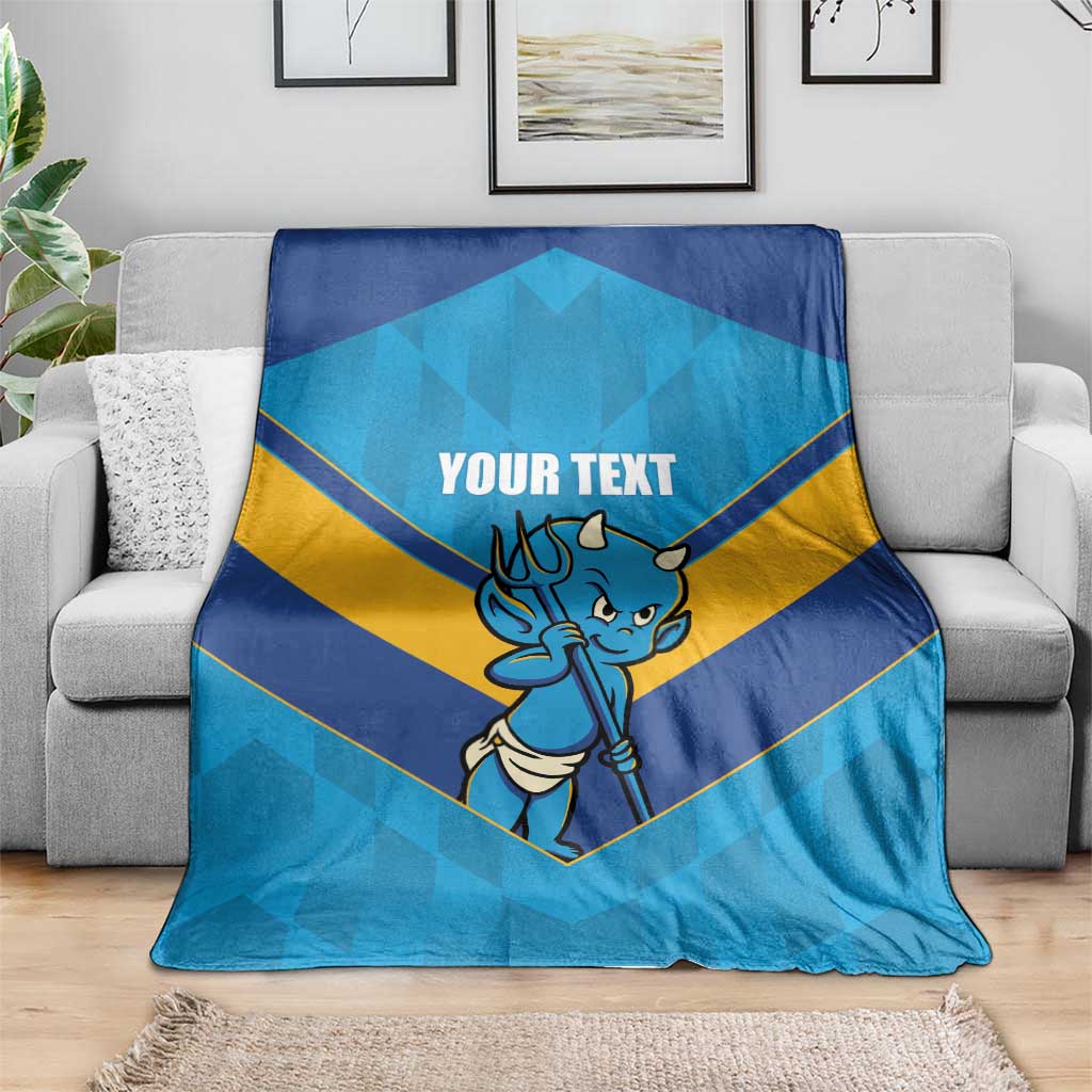 Norths Rugby Custom Blanket Go Devils Mascot Sporty Style - Aussie Hoodie
