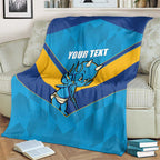Norths Rugby Custom Blanket Go Devils Mascot Sporty Style - Aussie Hoodie