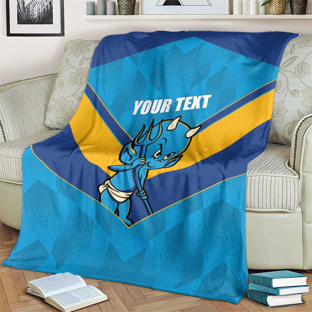 Norths Rugby Custom Blanket Go Devils Mascot Sporty Style - Aussie Hoodie