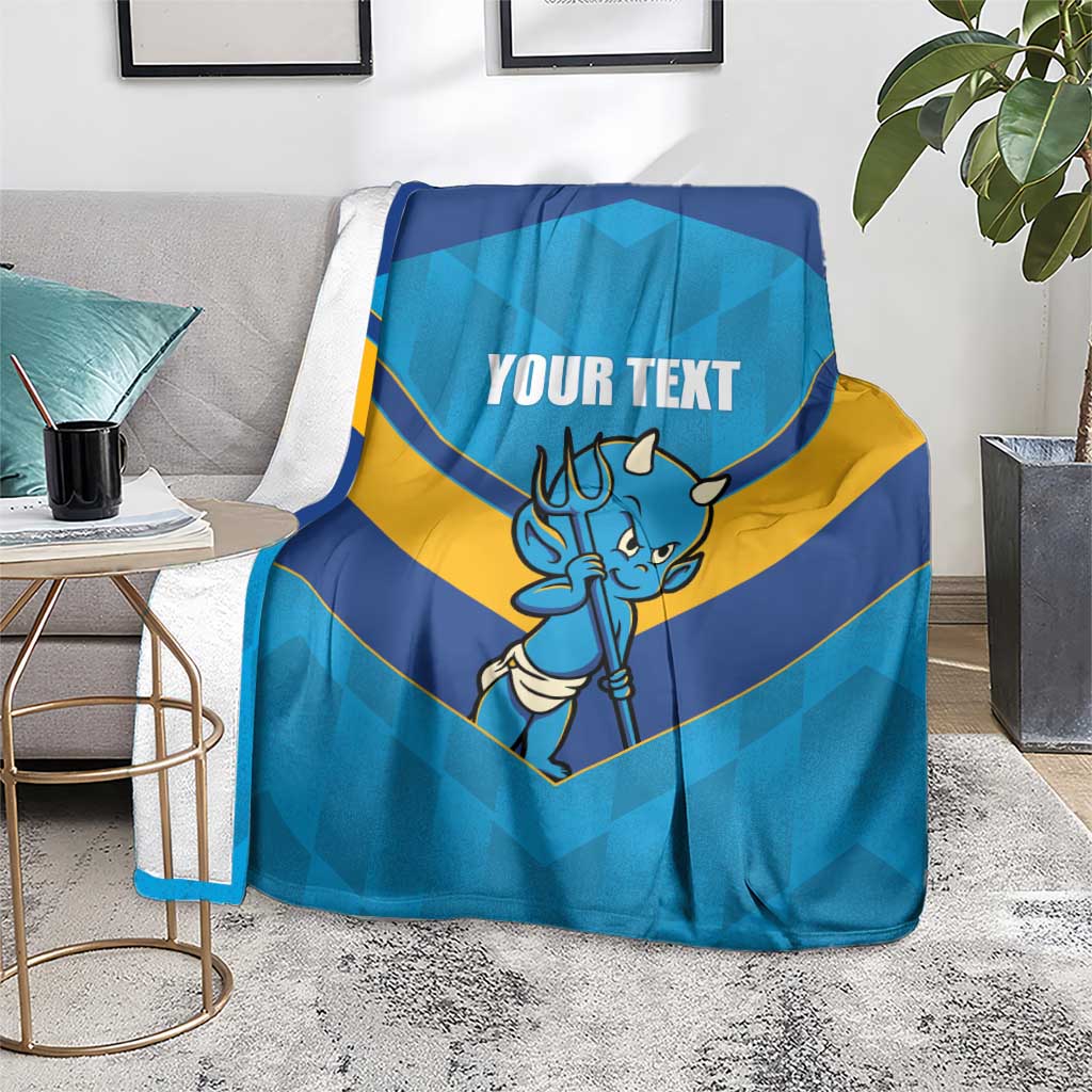 Norths Rugby Custom Blanket Go Devils Mascot Sporty Style - Aussie Hoodie