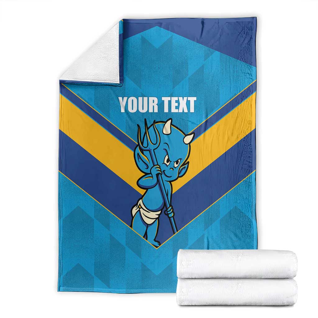 Norths Rugby Custom Blanket Go Devils Mascot Sporty Style - Aussie Hoodie