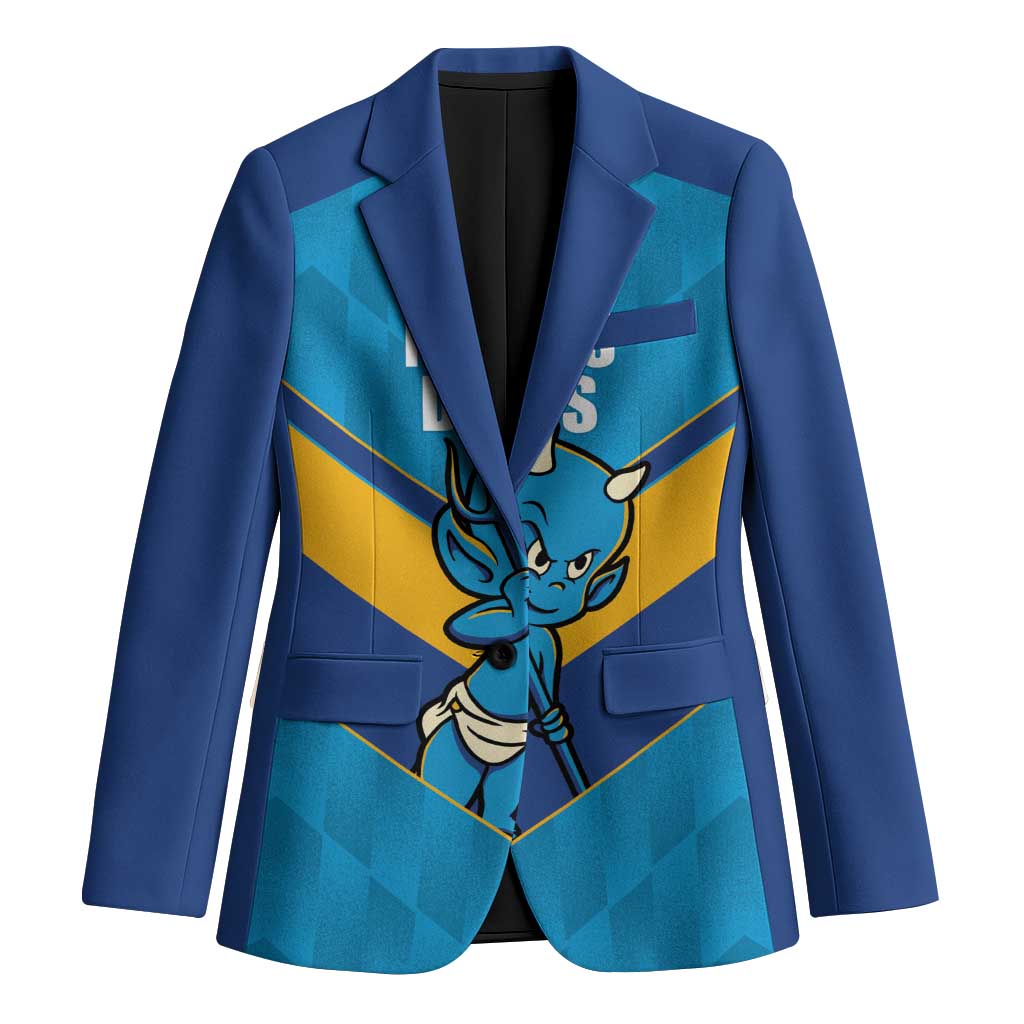 Norths Rugby Custom Blazer Go Devils Mascot Sporty Style - Aussie Hoodie