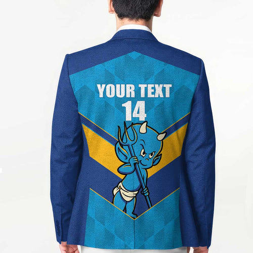 Norths Rugby Custom Blazer Go Devils Mascot Sporty Style - Aussie Hoodie
