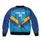 Norths Rugby Custom Bomber Jacket Go Devils Mascot Sporty Style - Aussie Hoodie