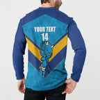 Norths Rugby Custom Button Sweatshirt Go Devils Mascot Sporty Style - Aussie Hoodie