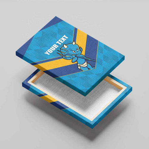 Norths Rugby Custom Canvas Wall Art Go Devils Mascot Sporty Style - Aussie Hoodie