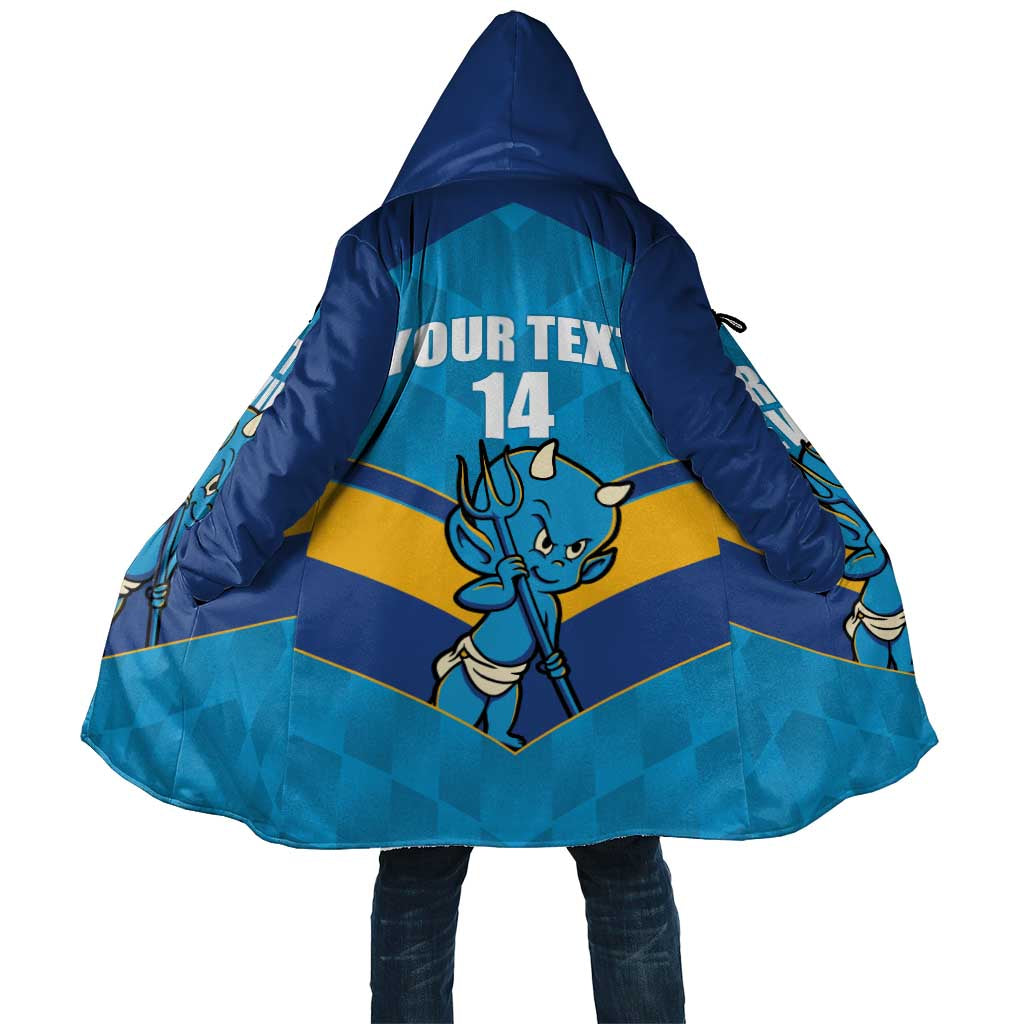Norths Rugby Custom Cloak Go Devils Mascot Sporty Style - Aussie Hoodie