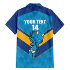 Norths Rugby Custom Family Matching Mermaid Dress and Hawaiian Shirt Go Devils Mascot Sporty Style - Aussie Hoodie