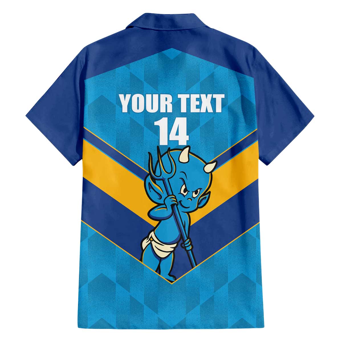 Norths Rugby Custom Family Matching Off The Shoulder Long Sleeve Dress and Hawaiian Shirt Go Devils Mascot Sporty Style - Aussie Hoodie