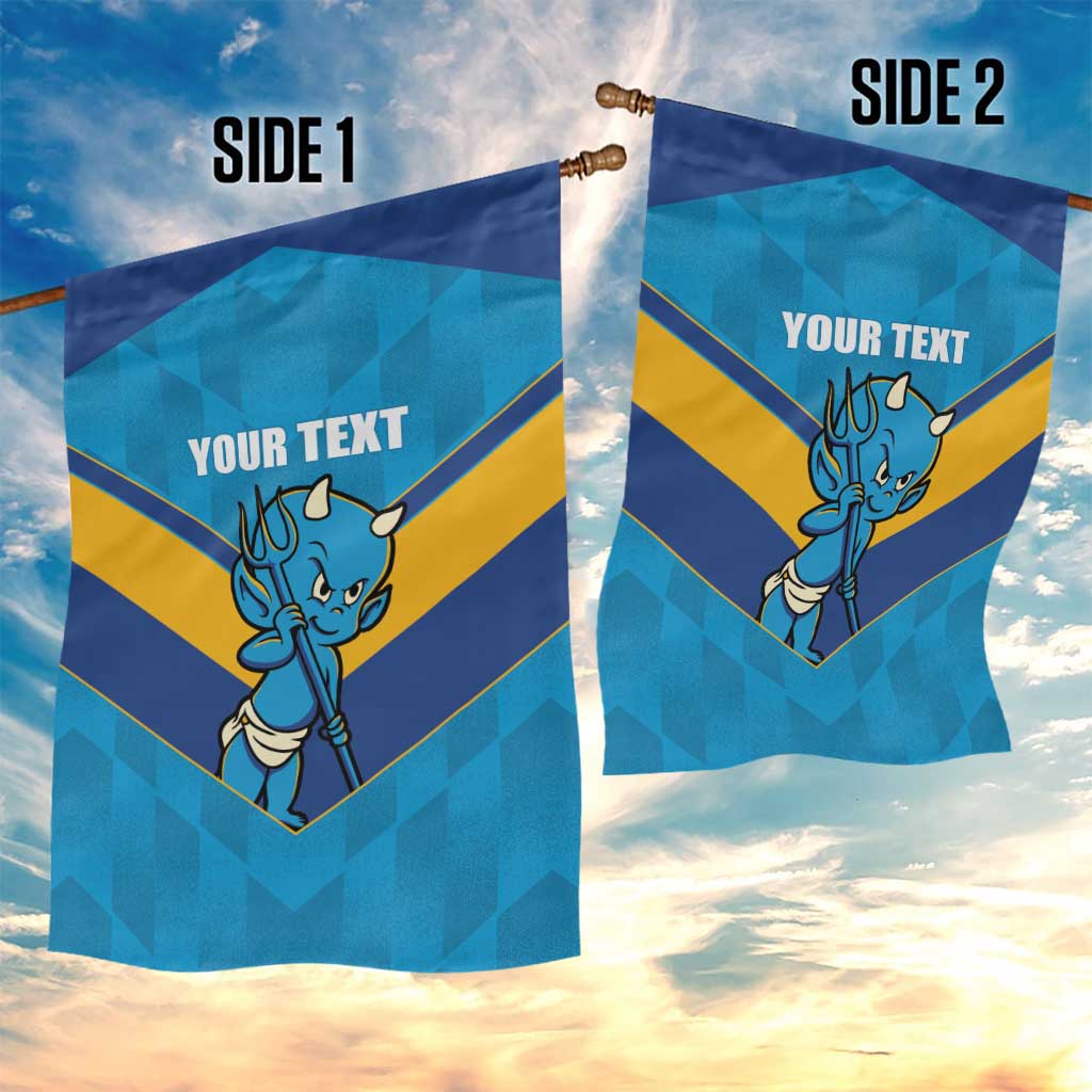 Norths Rugby Custom Garden Flag Go Devils Mascot Sporty Style - Aussie Hoodie