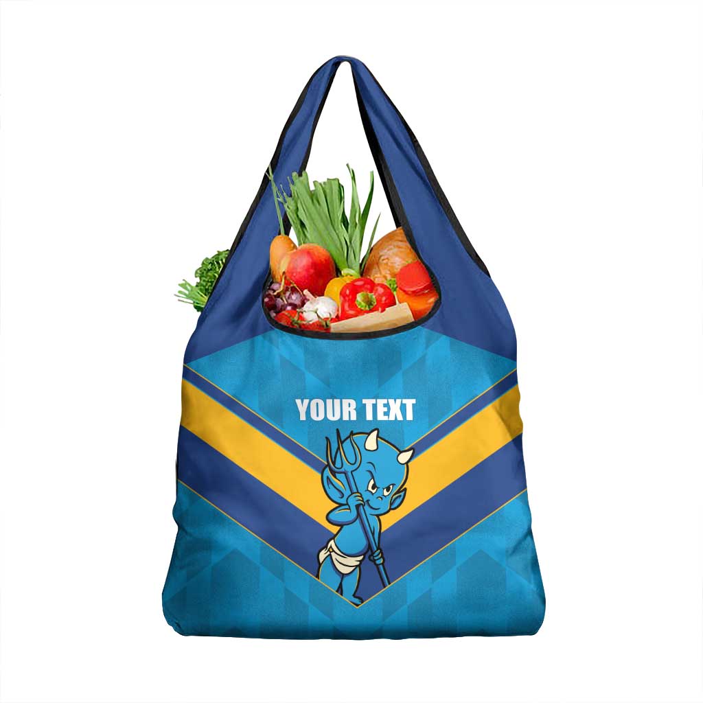 Norths Rugby Custom Grocery Bag Go Devils Mascot Sporty Style - Aussie Hoodie