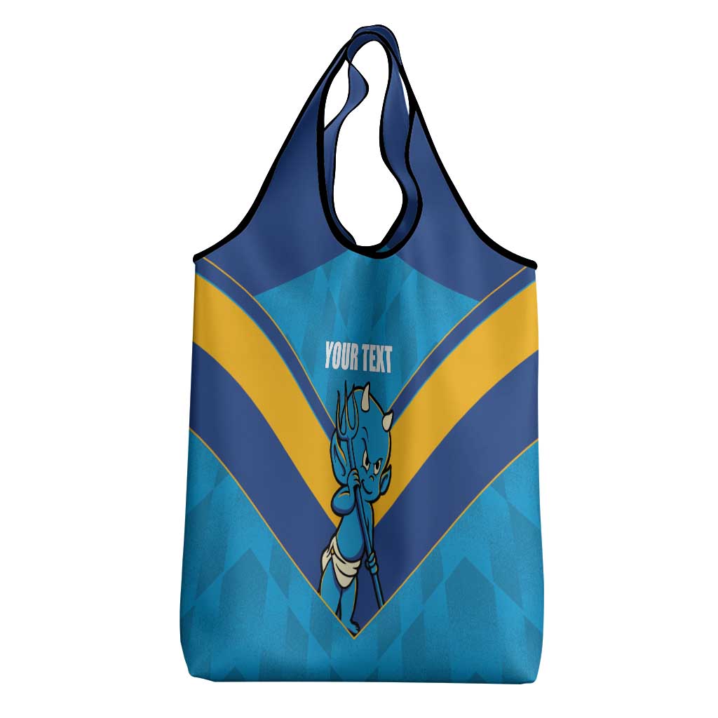 Norths Rugby Custom Grocery Bag Go Devils Mascot Sporty Style - Aussie Hoodie