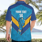 Norths Rugby Custom Hawaiian Shirt Go Devils Mascot Sporty Style - Aussie Hoodie
