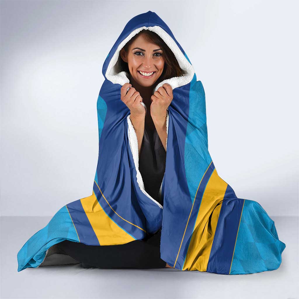 Norths Rugby Custom Hooded Blanket Go Devils Mascot Sporty Style - Aussie Hoodie