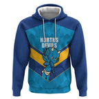 Norths Rugby Custom Hoodie Go Devils Mascot Sporty Style - Aussie Hoodie