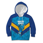 Norths Rugby Custom Kid Hoodie Go Devils Mascot Sporty Style - Aussie Hoodie