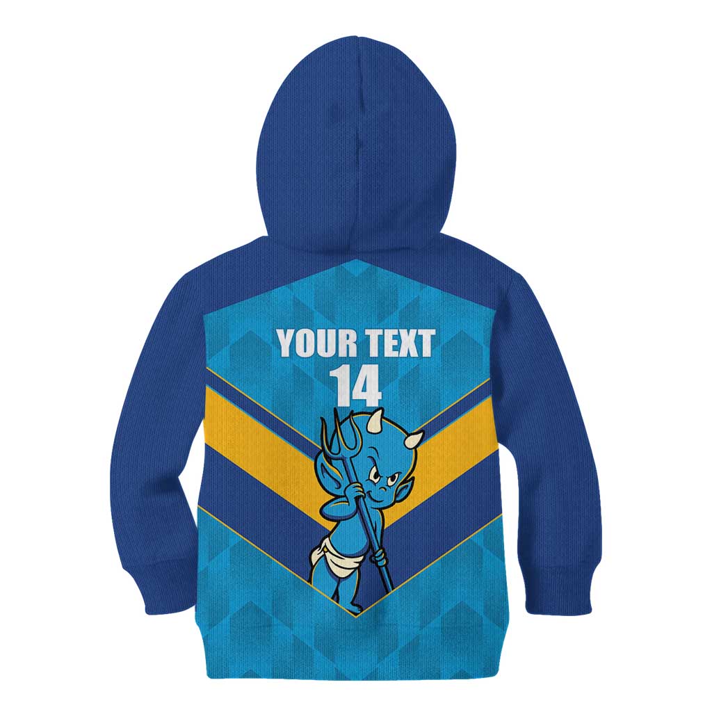 Norths Rugby Custom Kid Hoodie Go Devils Mascot Sporty Style - Aussie Hoodie