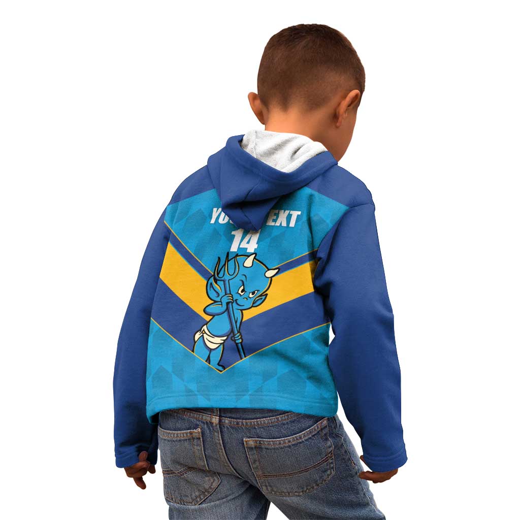 Norths Rugby Custom Kid Hoodie Go Devils Mascot Sporty Style - Aussie Hoodie