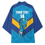 Norths Rugby Custom Kimono Go Devils Mascot Sporty Style - Aussie Hoodie