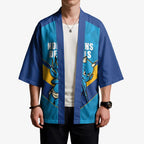 Norths Rugby Custom Kimono Go Devils Mascot Sporty Style - Aussie Hoodie