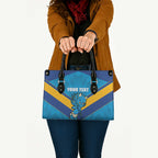 Norths Rugby Custom Leather Bag Go Devils Mascot Sporty Style - Aussie Hoodie