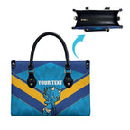Norths Rugby Custom Leather Bag Go Devils Mascot Sporty Style - Aussie Hoodie