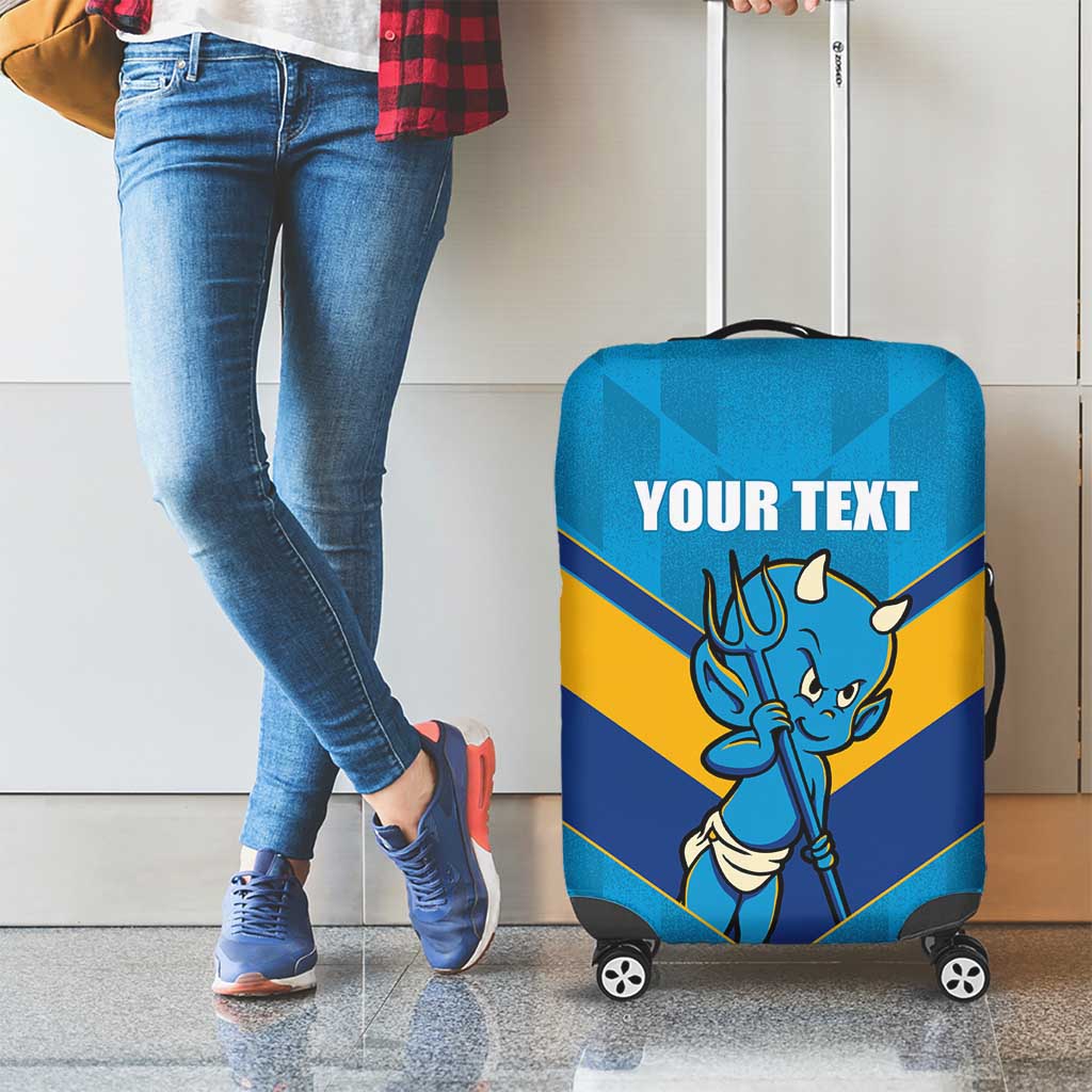 Norths Rugby Custom Luggage Cover Go Devils Mascot Sporty Style - Aussie Hoodie