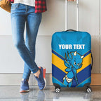 Norths Rugby Custom Luggage Cover Go Devils Mascot Sporty Style - Aussie Hoodie