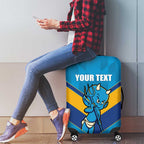 Norths Rugby Custom Luggage Cover Go Devils Mascot Sporty Style - Aussie Hoodie